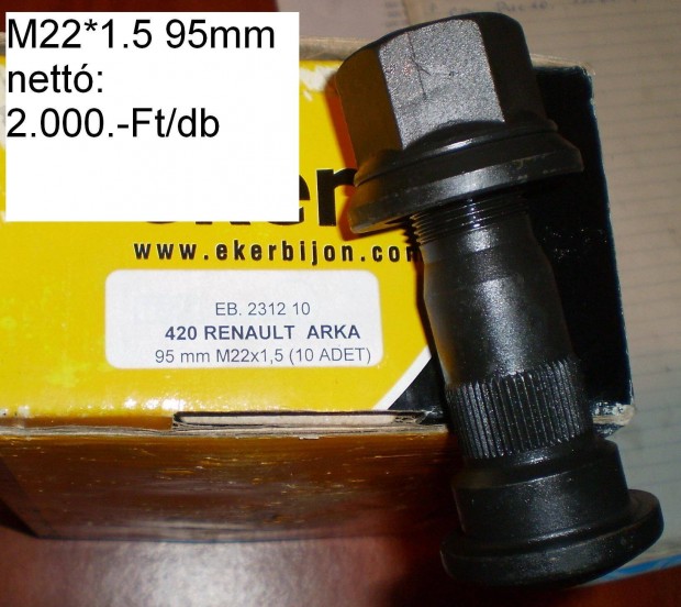 Kerkt csavar, 95mm