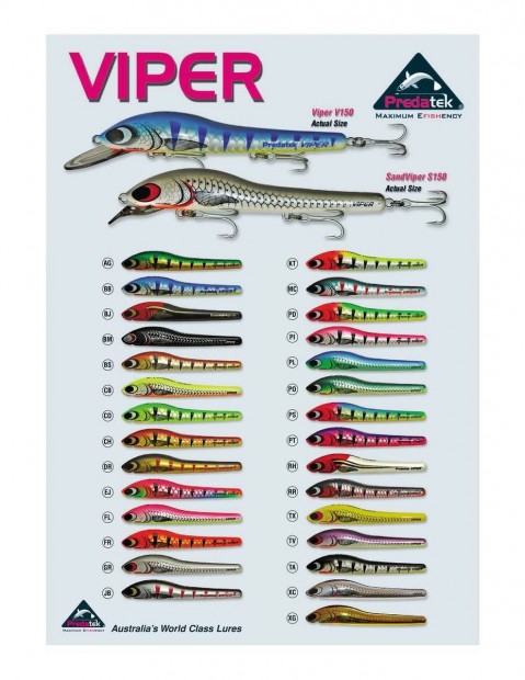 Keresek Predatek Viper wobblereket!