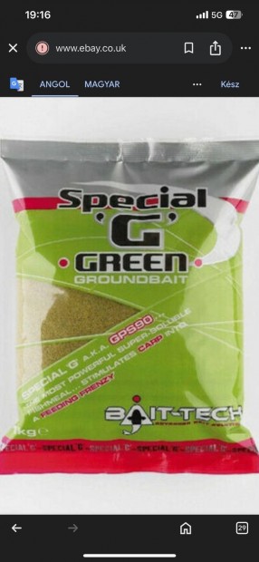 Keresek: Bait Tech G Green eretanyag