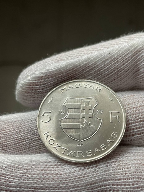 Keresek: Ezüst Kossuth 5 forint 1947 vásárolok keresek
