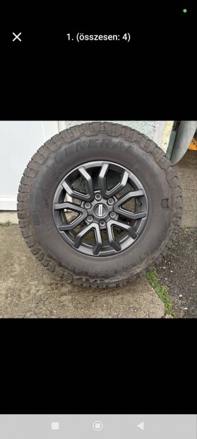 Keresek: Ford Raptor felnit vennék enyhén sérültet is.