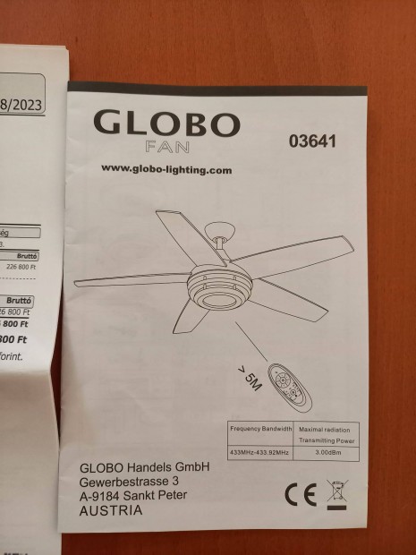 Keresek: Globo Ventilltor keress