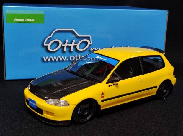 Keresek: Honda Civic EG6 Otto Mobile 1:18 kisaut modell