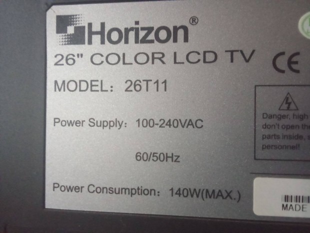 Keresek: Horizon 26T11 LCD Tv.-hoz keresek tvirnytt
