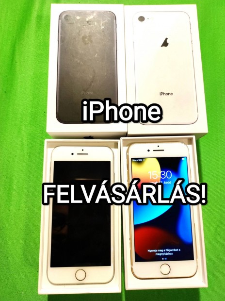 Keresek: Iphone Felvásárlás! Iphone 6 ,7 ,8 ,8 PLUS ,X ,XR ,XS ,11 ,12