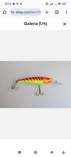 Keresek: Keresek Rapala MR 9,11 wobblert! (Wobbler mcsali)