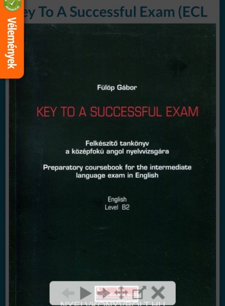 Keresek: Keresem: Flp Gbor-Key to a successful exam