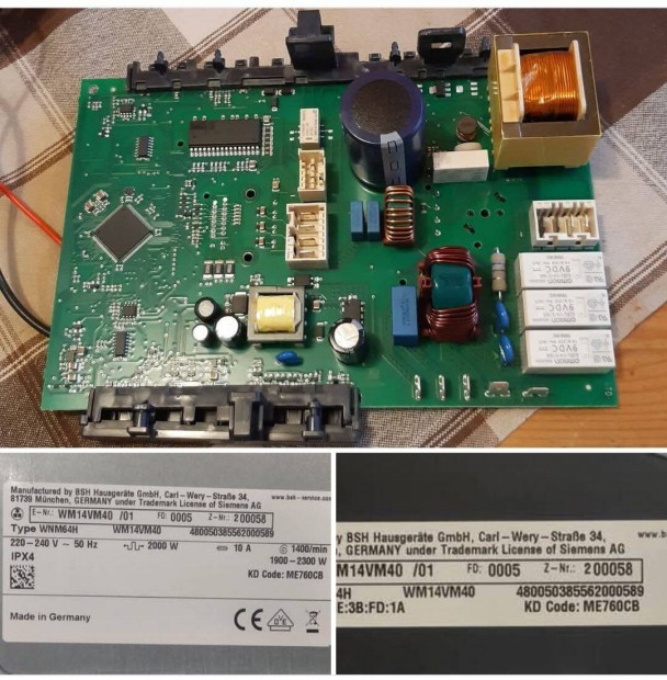 Keresek: Keresem siemens wm14vm40 01 mosgp pcb paneljt!