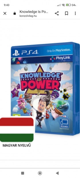 Keresek: Knowledge is power (keresem) PS4 jtk