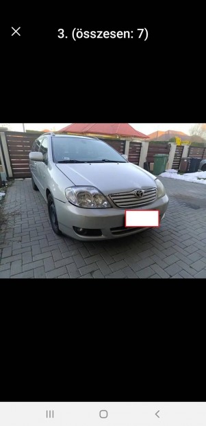 Keresek: Kombi corollát csak benzinest 2005-6