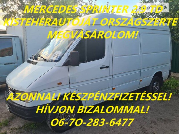 Keresek: Mercedes Benz Sprinter 210 212 310 312