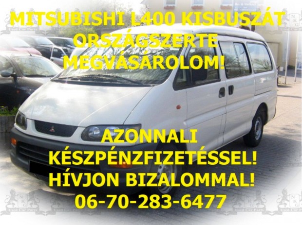 Keresek: Mitsubishi L400, L-400, L 400 kisbuszt keresek