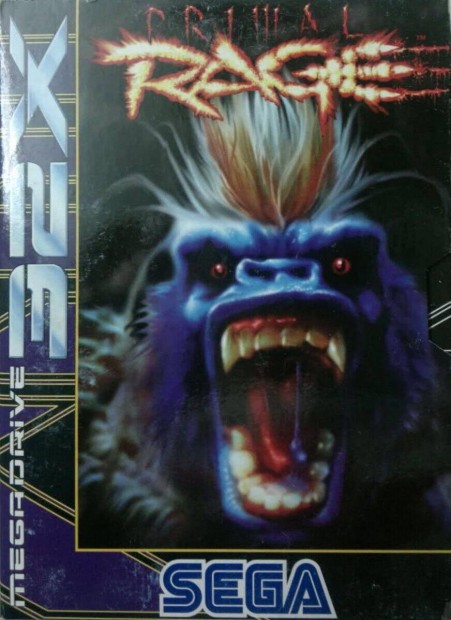 Keresek: Sega mega drive 32x primal rage kompletten