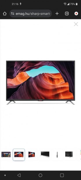 Keresek: Sharp 40BL5EA UHD Smart TV-t vsrolnk .