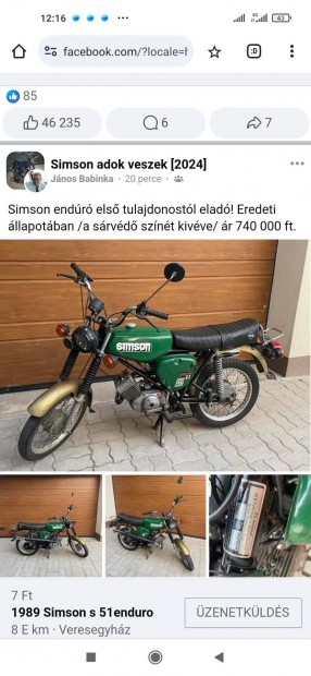 Keresek: Simson S51 S51b S51n s53 Enduro electronic stb. Forschritt kistraktor