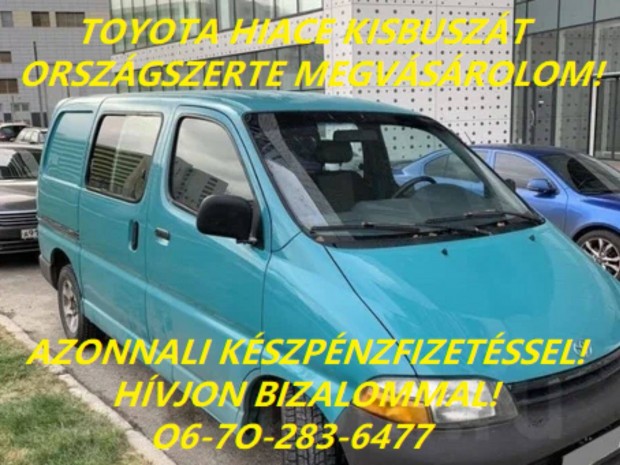 Keresek: Toyota Hiace Hi-ace Hi ace