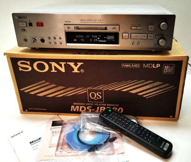 Keresek: Vsrolnk Sony MDS-JB980 QS Minidisc Mini Disc MD deck