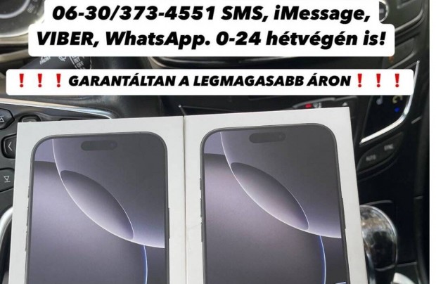 Keresek: Veszek Új, Használt iphone 13, 14, 15, 16 Pro, Pro Max felvásárlás