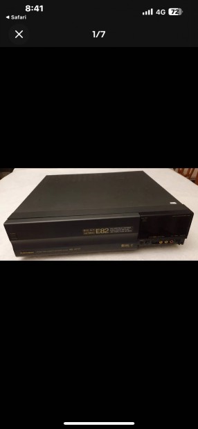 Keresek: video recorder Mitsubishi HS-E82 S-VHS Video recordert