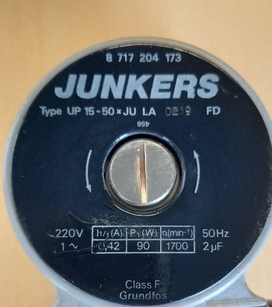 Keringet szivattyu Grundfos Junkers UP 15-50 Eredeti! Felujitott 