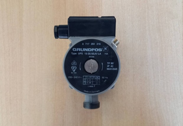 Keringető szivattyú Grundfos UPS 15-50 Jula Eredeti! Szervizelt!