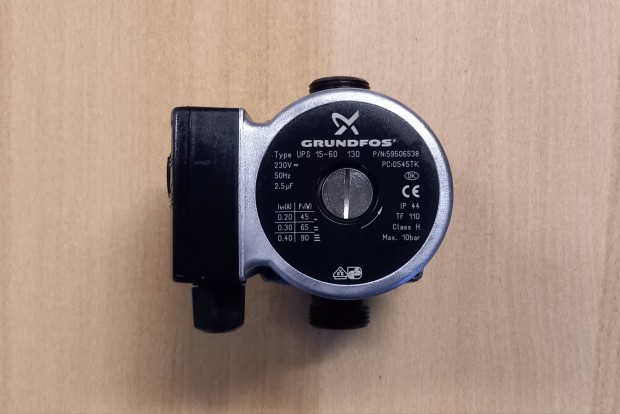 Keringető szivattyu Grundfos UPS 15-60 130 Eredeti! Szervizelt