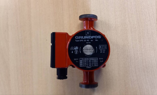 Keringet szivattyu Grundfos UPS 25-40 180 Eredeti! Felujitott!