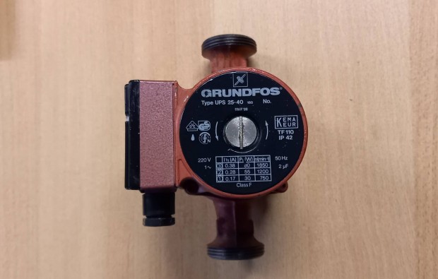 Keringet szivattyu Grundfos UPS 25-40 180 Eredeti! Felujitott!