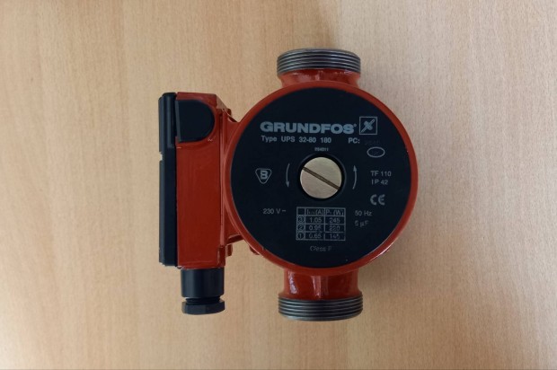 Keringet szivattyu Grundfos UPS 32-80 180 Eredeti! Felujitott!