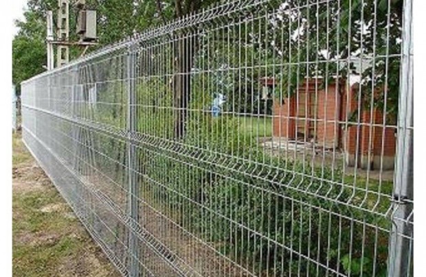 Kerítéselem 3 D 170/200 H eladó országos szállítással. Horganyzott tá