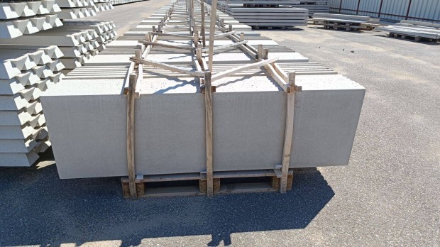 Kertspanel beton lbazati elem 200x60x6 cm - paneles kerts lbazat