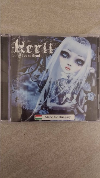 Kerli Love is dead CD karcmentes 