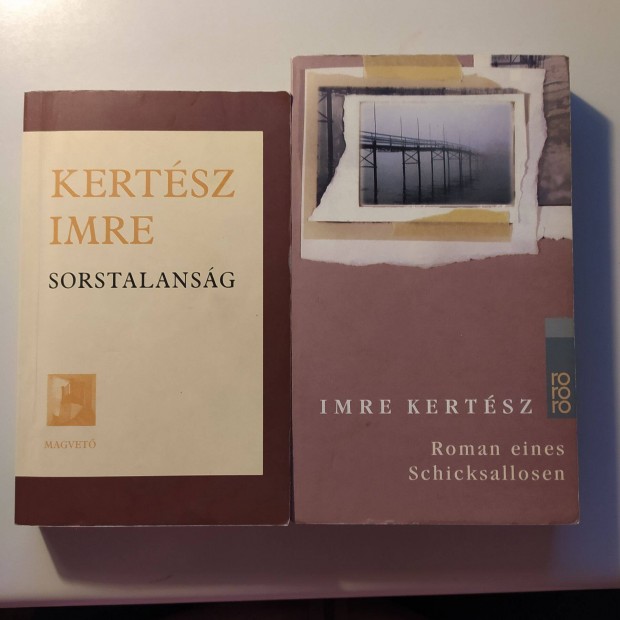 Kertsz Imre Sorstalansg + Roman eines Schicksallosen