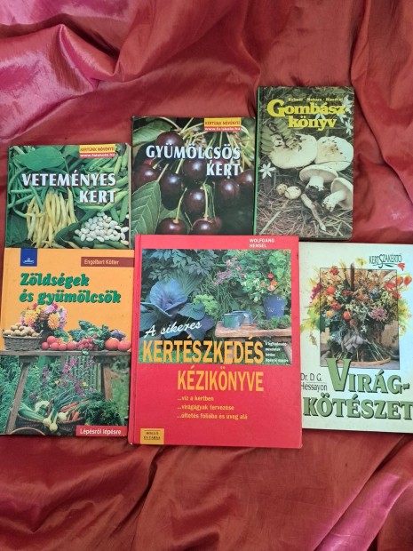 Kertészeti szakkönyvek,eladók