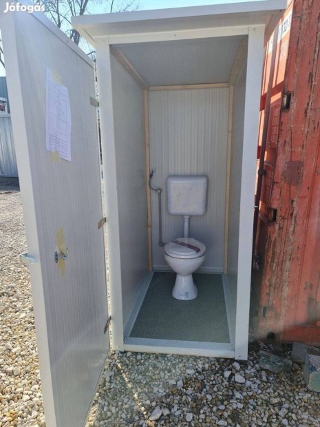 Kerti WC, szaniter kontner, angol WC, szendvicspanel WC