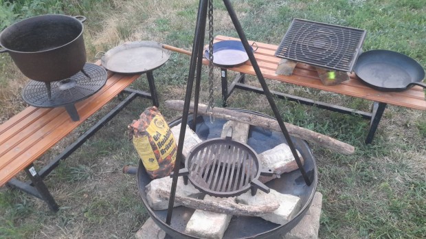 Kerti grill, tzrak s tztl 