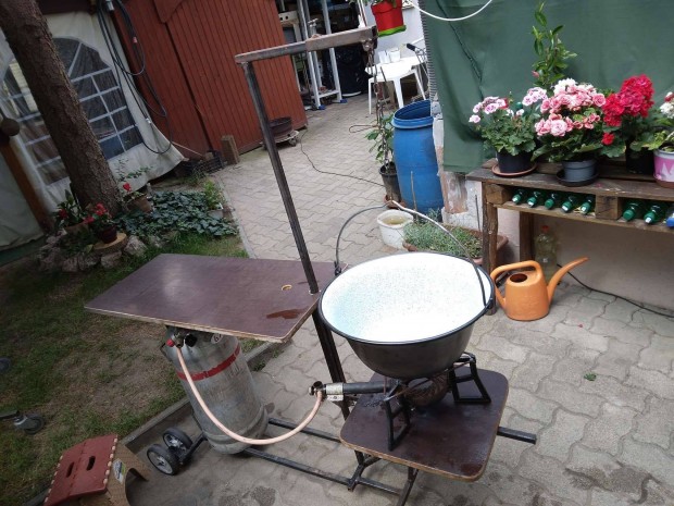 Kerti parti fózó-sütögetö-mobil