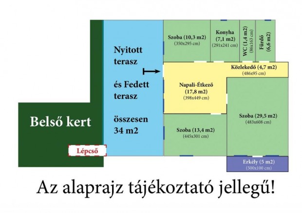 Kertkapcsolatos, 3 szobás lakás Szigetszentmiklós szívében