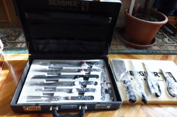 Késkészlet új bergner ceasars collecion 12db.-os ausztria tipus