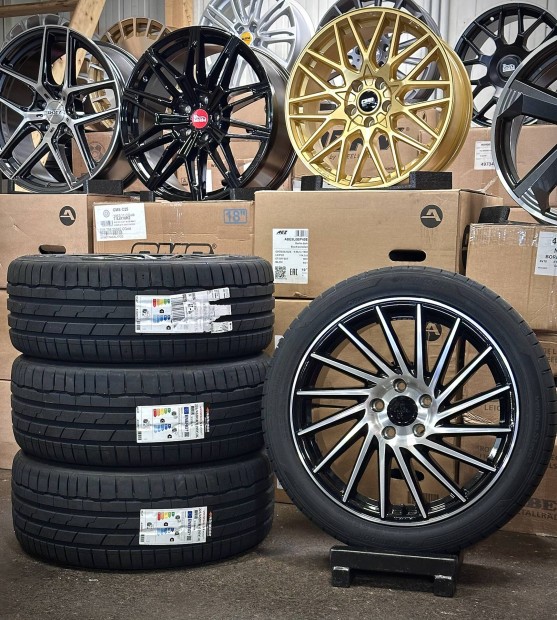 Keskin Új 5x112 18zoll alufelnik 225/45 R18 új nyári gumikkal