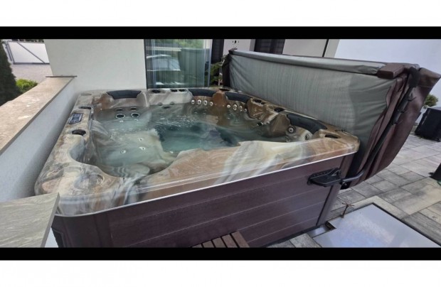 Készl.új Whirlpool Montecarlo 6F Wifis jakuzzi masszázsmedence jacuzzi