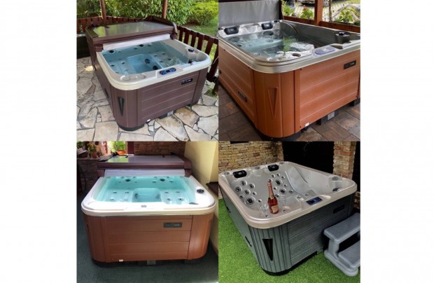 Kszleten j Whirlpool Bali 3szem.WiFi jakuzzi masszzsmedence jacuzzi