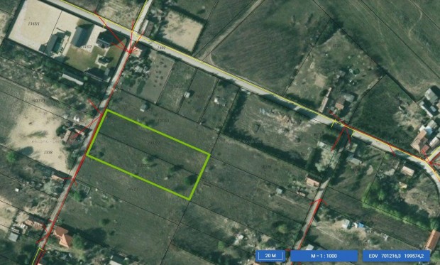 K�t egym�s melletti telek elad� Csem�-Z�ldhalomban