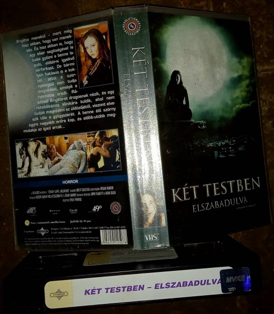 Kt testben - Elszabadulva - horror vhs 