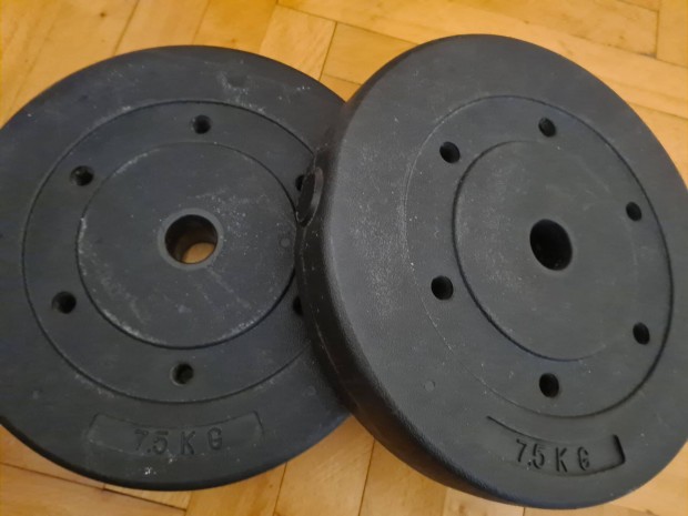 Ktkezes slyz 2x10 kg s 2x7,5 kg