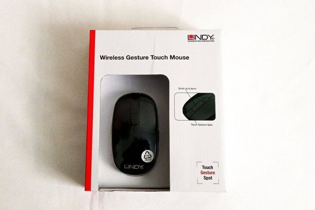 Ktkezes vezetk nlkli egr - Lindy Wireless Gesture Touch Mouse pad