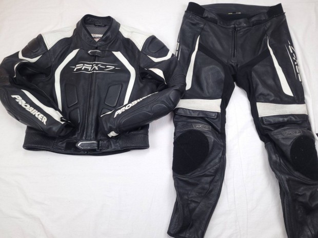 Kétrészes férfi motoros bőrruha 3XL/2XL 58/56 Probiker Prx-7