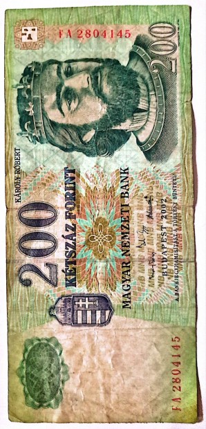 Ktszz Forint bankjegy 2002. v sorozatsz: Fa2804145