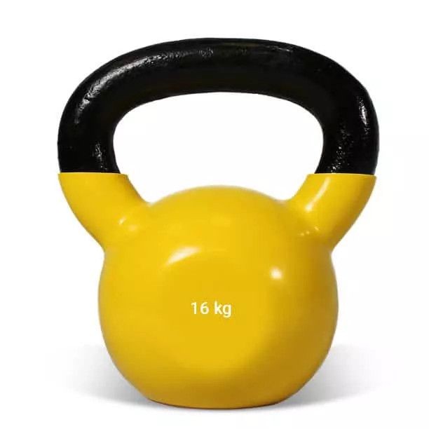 Kettlebell 16 kg vinyl bortssal