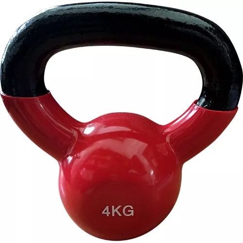 Kettlebell 4 kg vinyl bortssal